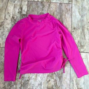 Girls J. Crew swim shirt rashguard